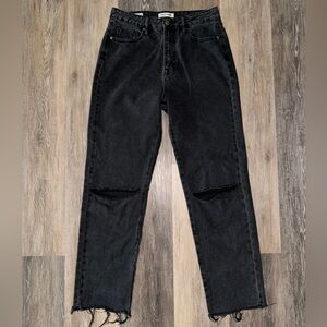 Vigoss Billie 90’s Jean. Black Wash. Size 28